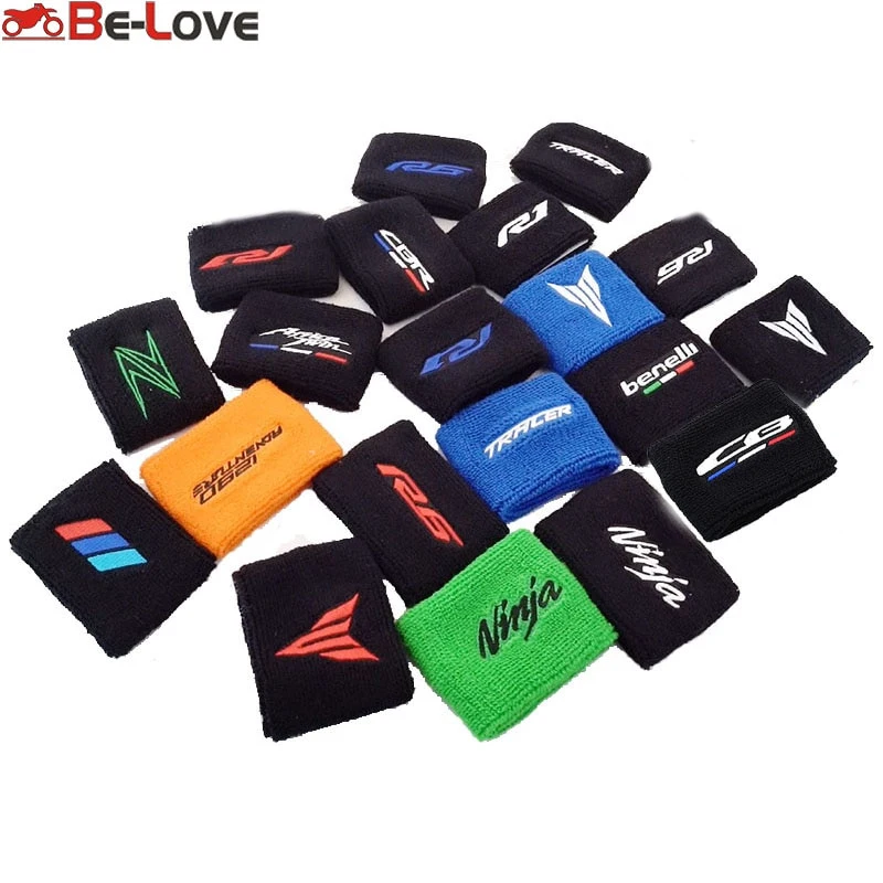 Motorcycle Front Brake Clutch Fluid Cover Reservoir Socks For Ktm