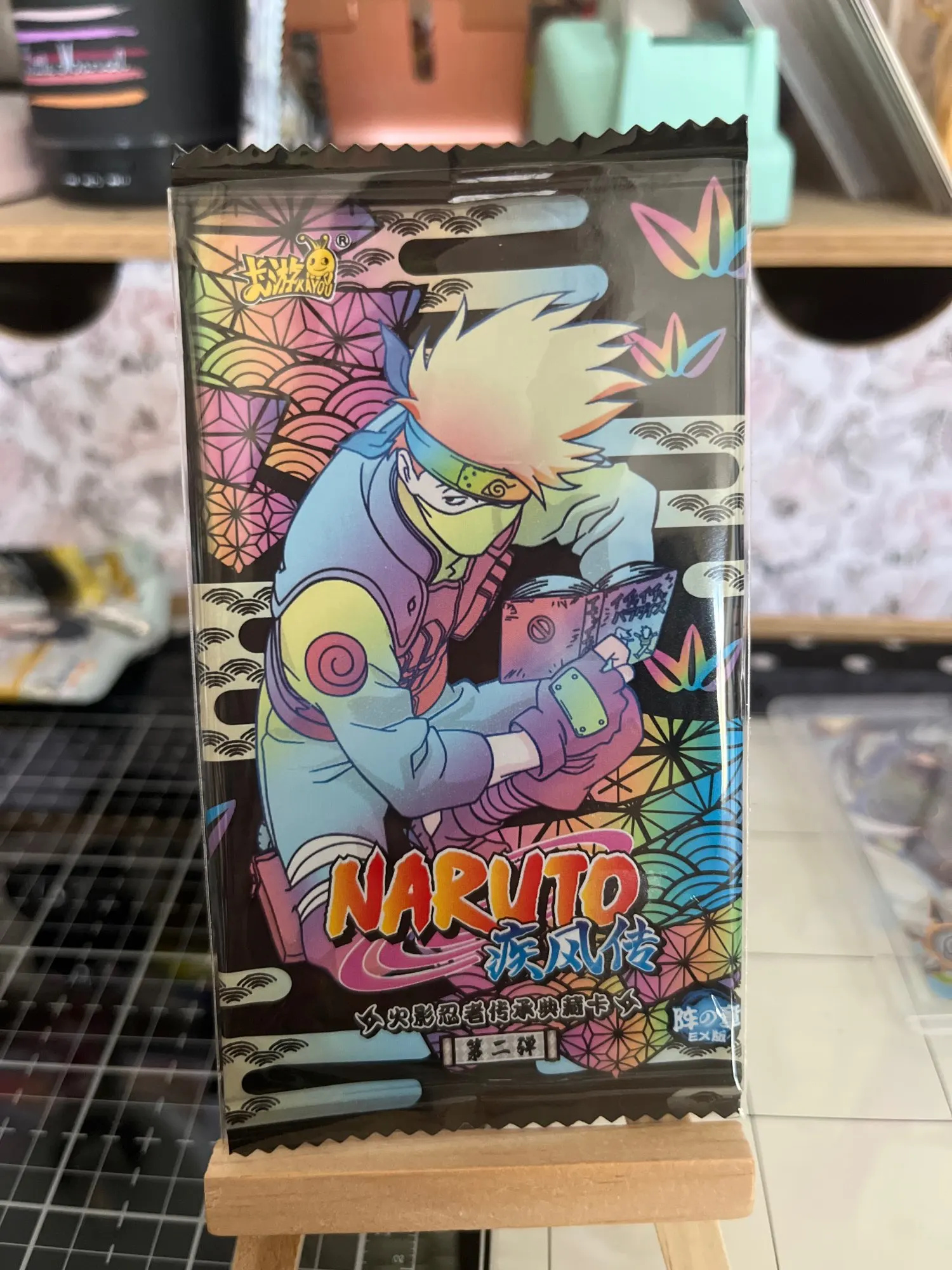 KAYOU Naruto Card EX Version Whirlpool Naruto SP Uchiha Madara BP MR Card Collection Card photo review