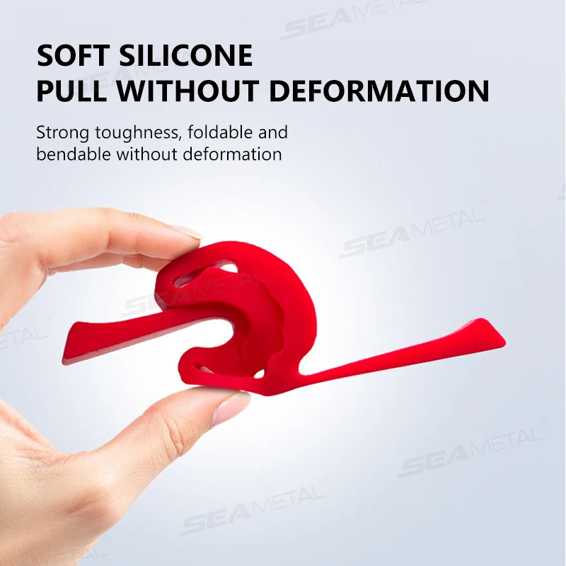SEAMETAL Enhanced Soundproof Silicone Car Door Cushion Pad