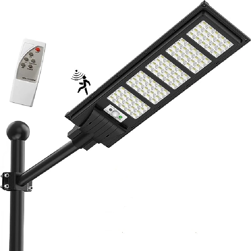 

350W Solar Street Light Outdoor 400LED Solar Flood Lights Motion Sensor IP66 Waterproof Remote Control Lamp For Yard Garden