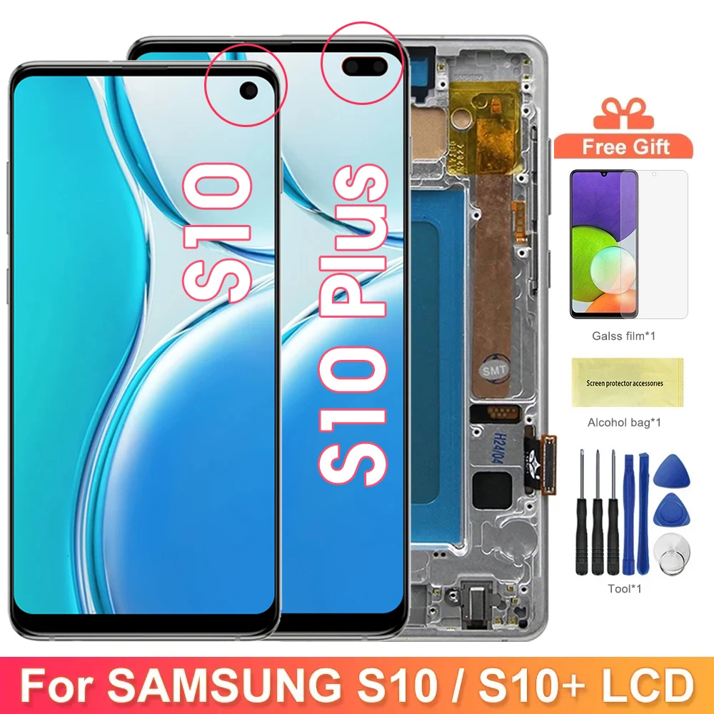 Tft-s10-bildschirm-ersatz-f-r-samsung-galaxy-s10-plus-g975f-lcd-display ...