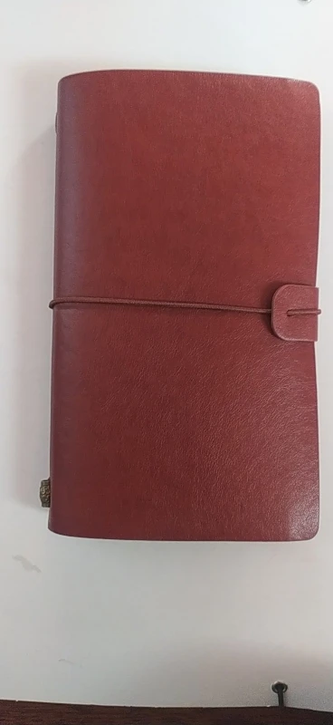 Leather Agenda A5 PU Leather Notebook Vintage photo review
