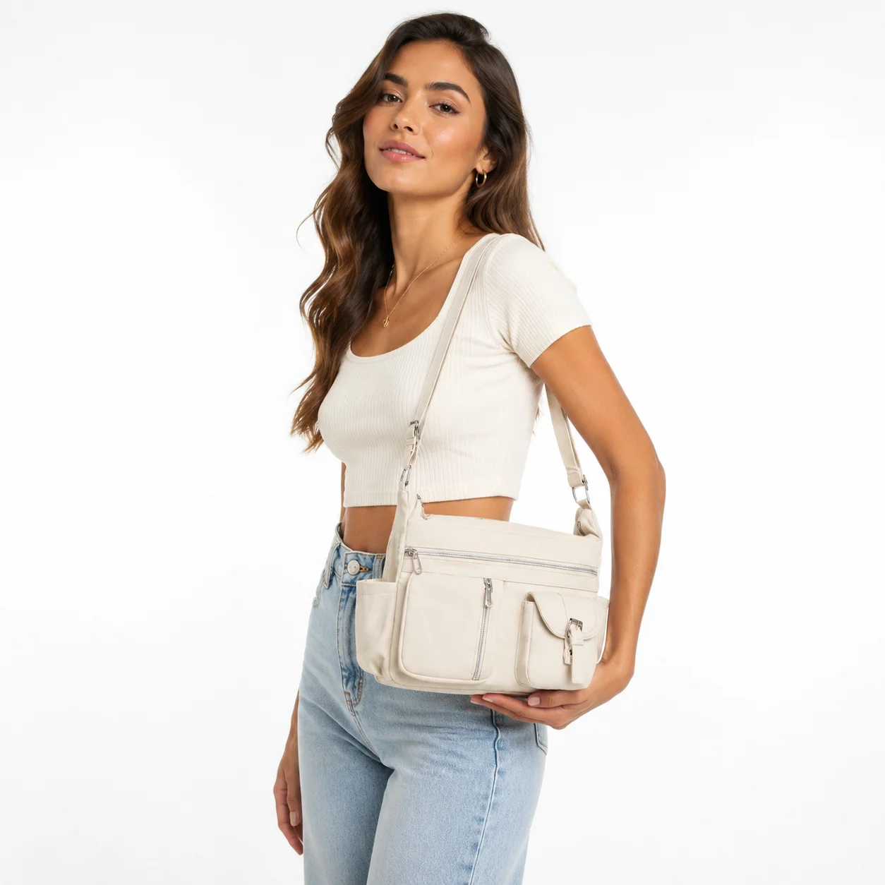 Diosa Luna Women's Crossbody Shoulder Bag | Casual and Fashionable
