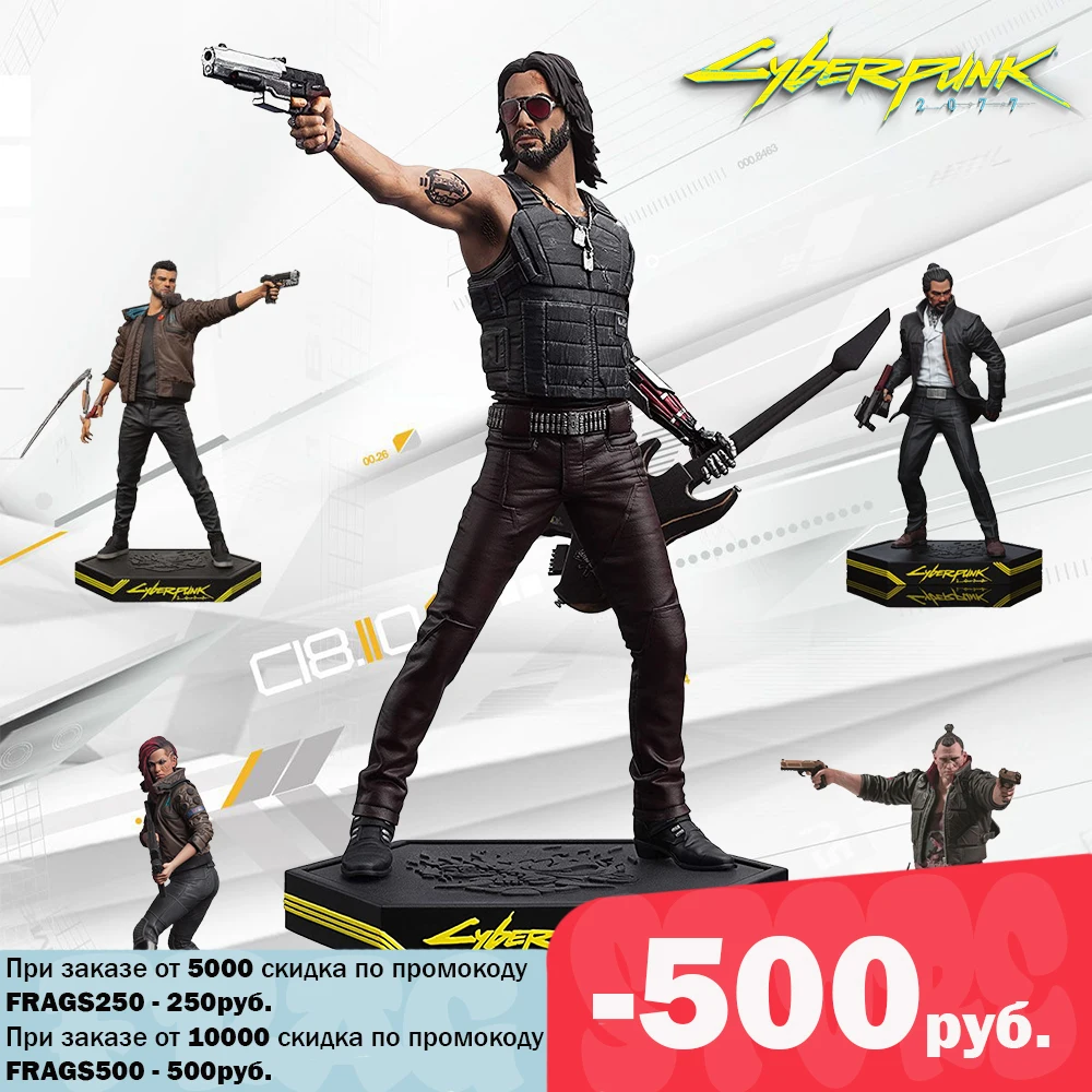 Figurine Cyberpunk 2077 - Takemura - CD Projekt Red - NEUVE Sous Blister
