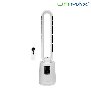 유니맥스 BLDC 공기청정형 UV 리모컨 선풍기 UMF-BM353W 저소음 날개없는선풍기