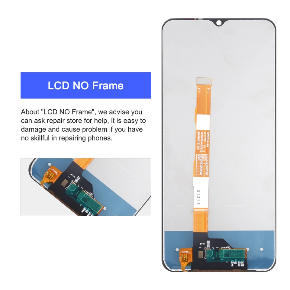 Pantalla de Cristal para Vivo Y21S V2110 - Repuestos Fuentes