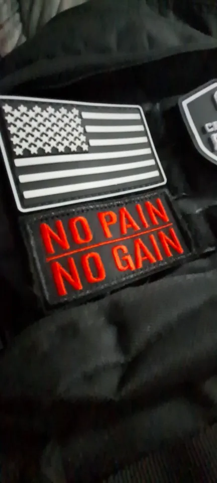 No pain no gain patch photo review