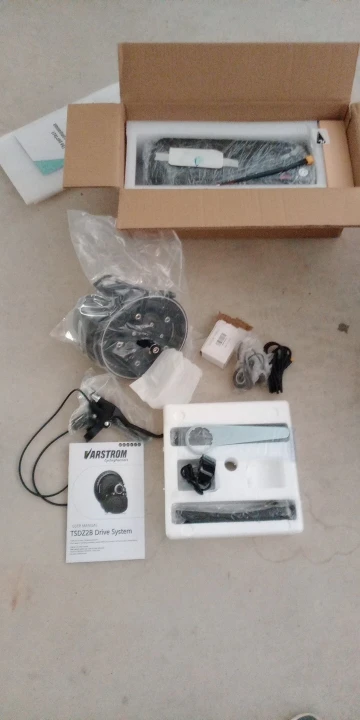 Tongsheng 250W 500W 750W 1000W TSDZ2B TSDZ8 Ebike kit 36V 48V Engine Torque Sensor Mid Motor With Ebike Lithium 25Ah Battery photo review