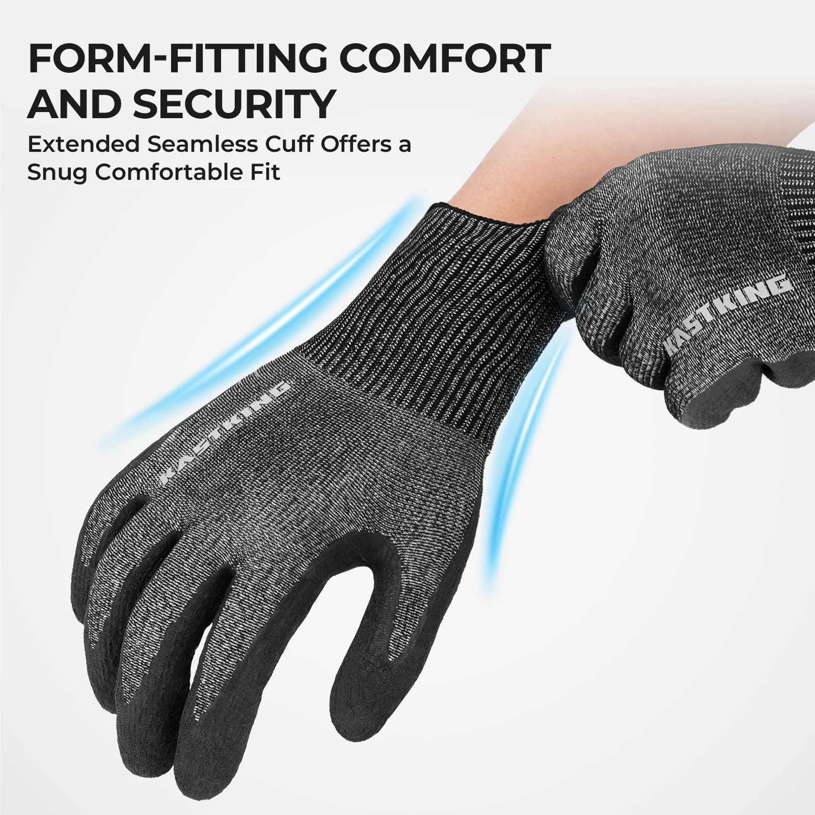 KastKing Kut Safe Fillet Gloves Cut Resistant Gloves for Fishing and Outdoor Use ANSI Level 6 Cut Protection fishing gloves,cut resistant gloves