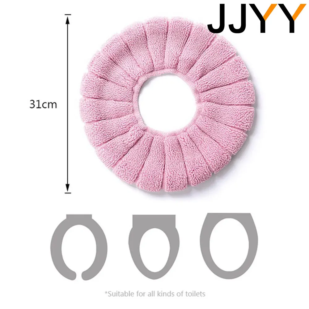 JJYY-Juste de siège de toilette universelle, chaude et douce, lavable, en polymères, Closestool, nouvelle collection