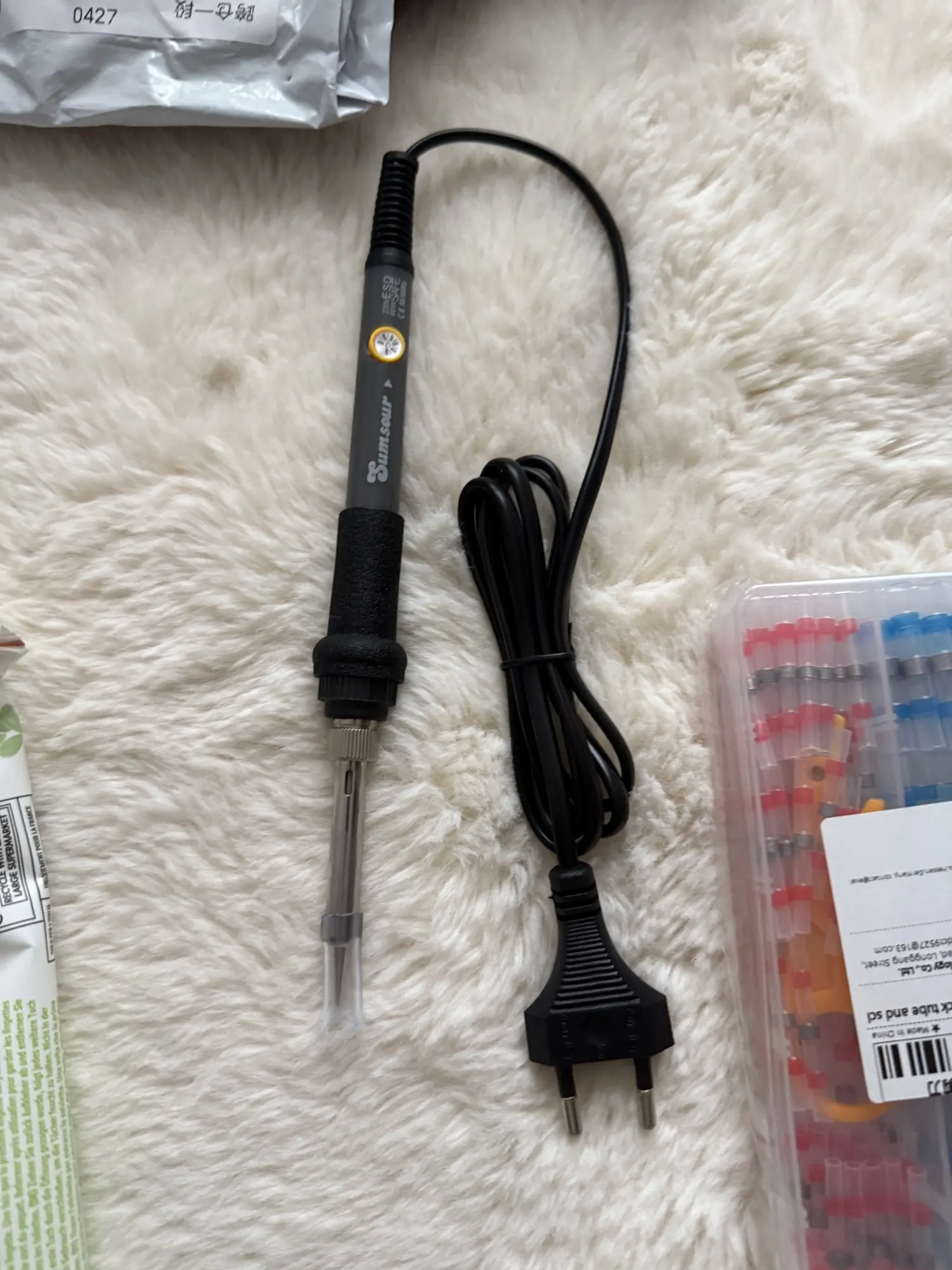 New Electric Soldering Iron 60W / 80W Digital Adjustable Temperature Desoldering Welding Repair Solder Tools photo review