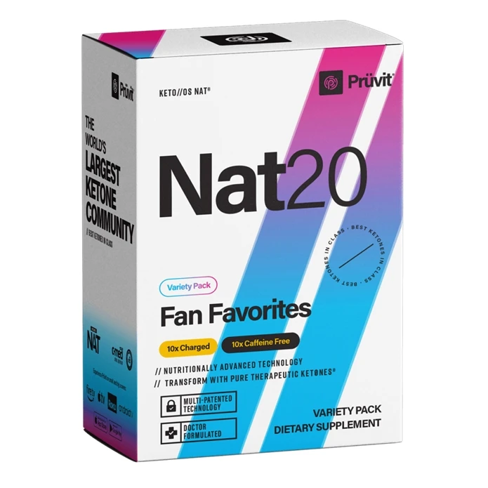 Pruvit Keto Os Nat Challenge Box Exogenous Ketones For Weight Control, Diet, Psycho-Physical Energy