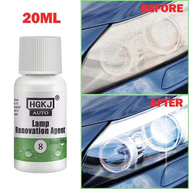 Headlight Restorer Car Lights Polishing Kit Chemical Repair Renovation Auto  Detailing Liquid Polymer Protect Coating HGKJ - AliExpress