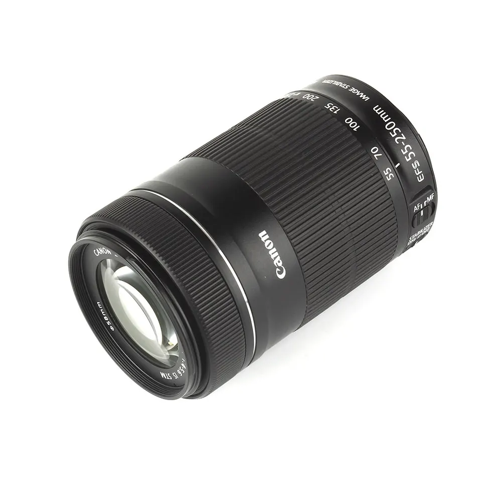 キャノン Canon EF-S 55-250mm IS Amazon.com : Canon EF-S 55-250mm F4-5.6 is STM Lens for