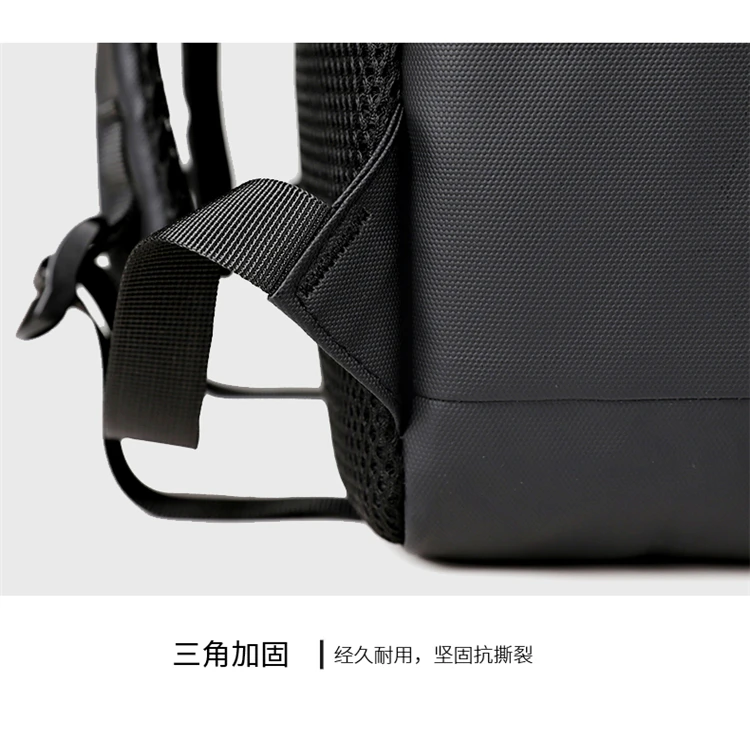 Minimalist Business Waterproof Backpack Unisex USB Charging Large Capacity Laptop Bag Multifunctional Stylish Travel Backpack Sc