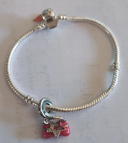 2025 gran oferta dijes cuentas de Plata de Ley 925 mariposa rosa luciérnaga luminosa cuelga brazalete pulsera collar joyería DIY photo review