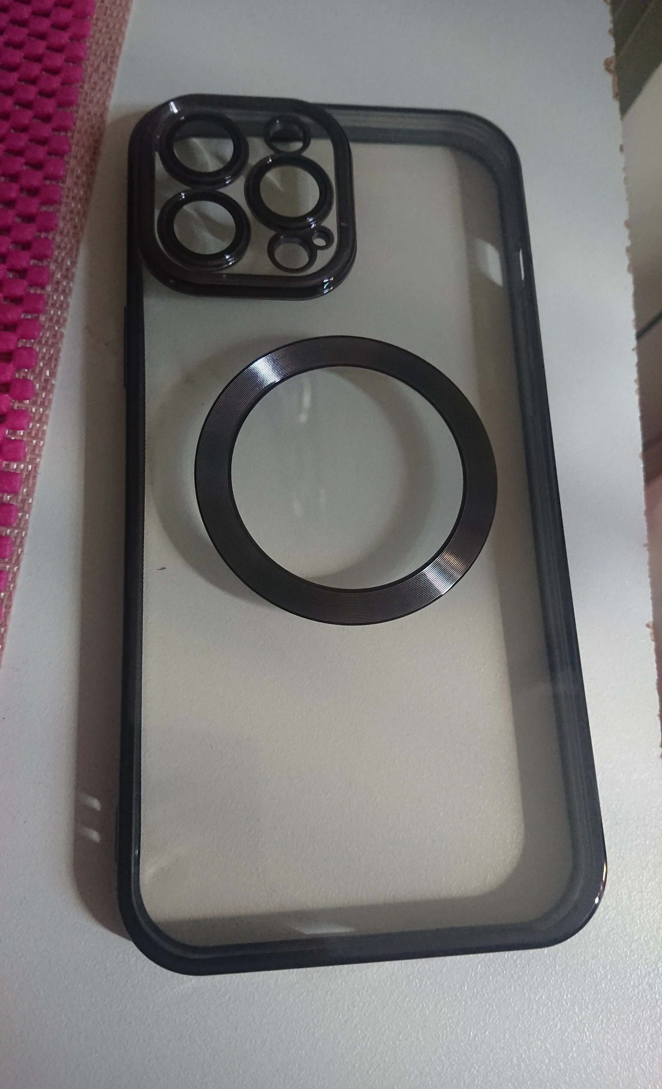 Luxury Transparent All-Around Protector Cover Case for iPhones photo review