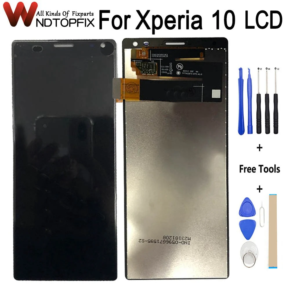 

6.0" For Sony Xperia 10 LCD Display Touch Screen Digitizer Assembly Replacement Parts For Sony 10 X10 LCD XPERIA XA3 LCD Screern