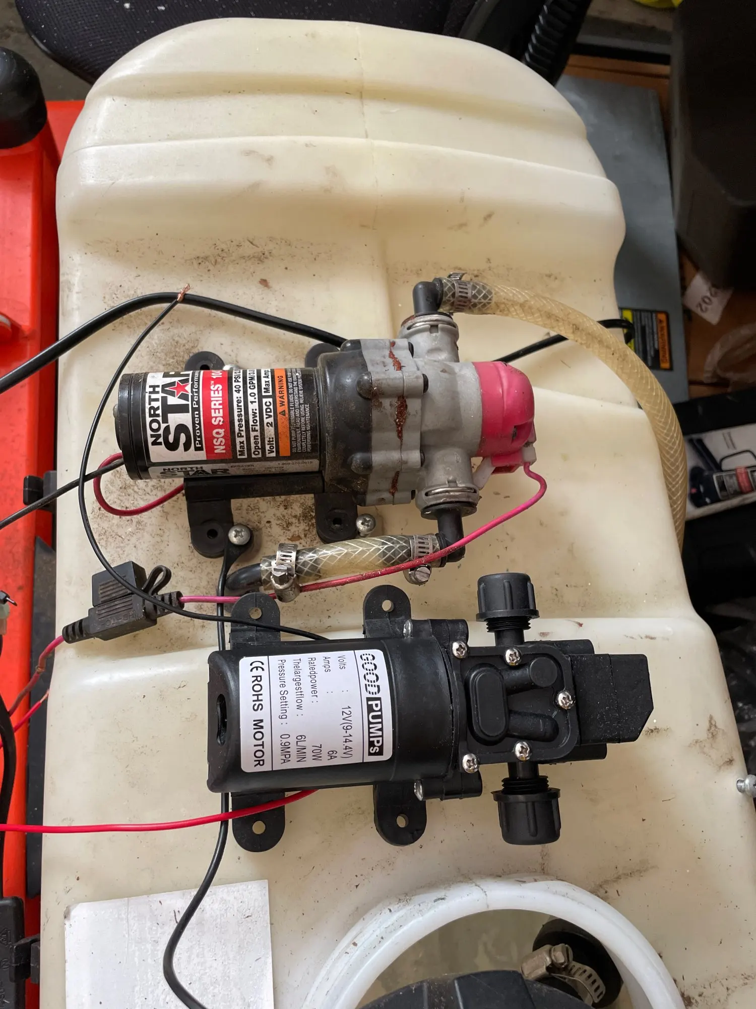 Automatic High Pressure Water Pump Flow Switch 6L/Min DC12V 70W 130PSI AUTO Diaphragm photo review