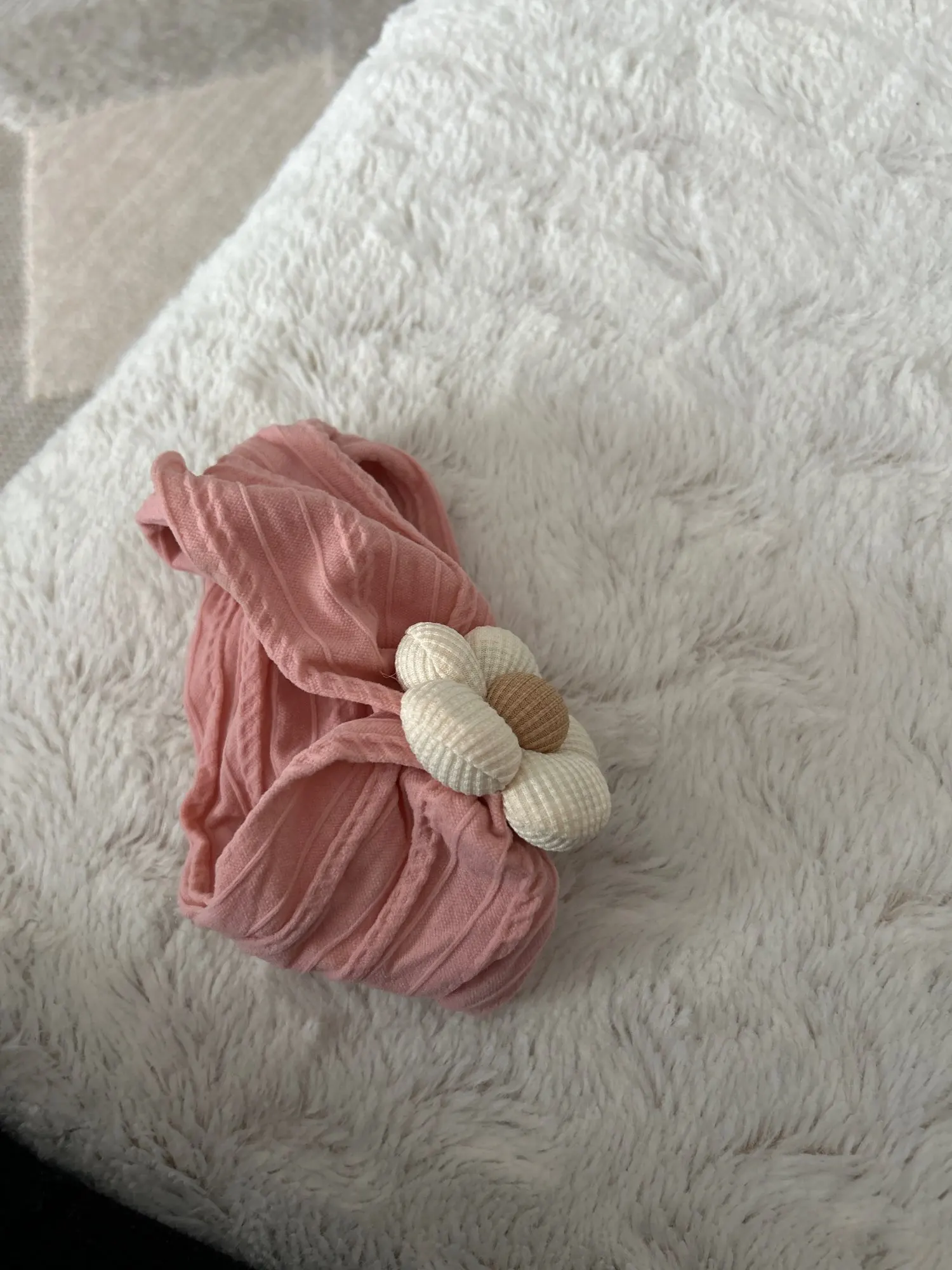 Cute Floral Nylon Baby Headband photo review