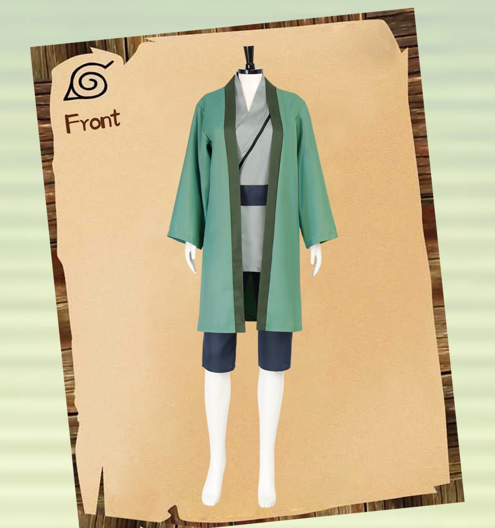 Tsunade Naruto cosplay costume