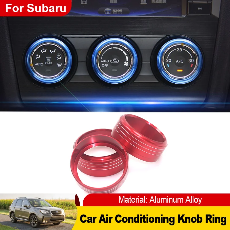 

for Subaru Forester Impreza XV Crosstrek 2014~2018 WRX Levorg Ac Car Knob Air Conditioning Knob Heat Control Switch Knob Button