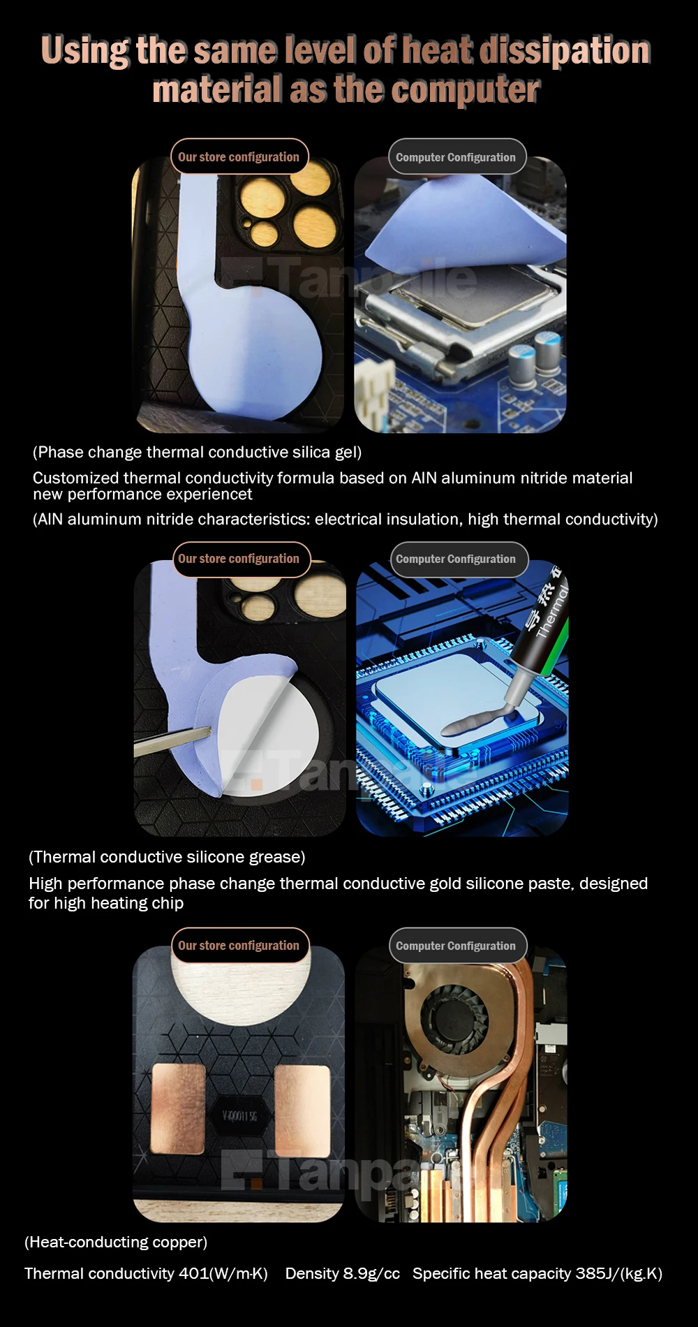 Magsafe Wireless Charge Cooling Case For Samsung S24 S23 S22 S21 + Plus Ultra Shockproof Copper Metal Heat Dissipation Cover