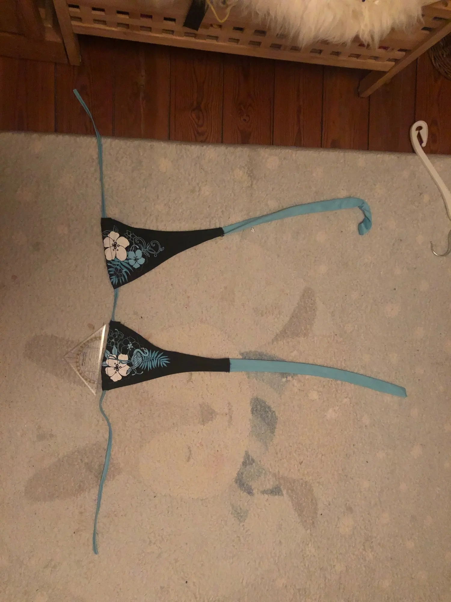 Vintage Flower print Cutie set Bikini 2000s Swimsuit Sexy Women Bathing Fashion Halter Strap Swimwear High Street Beach Female photo review