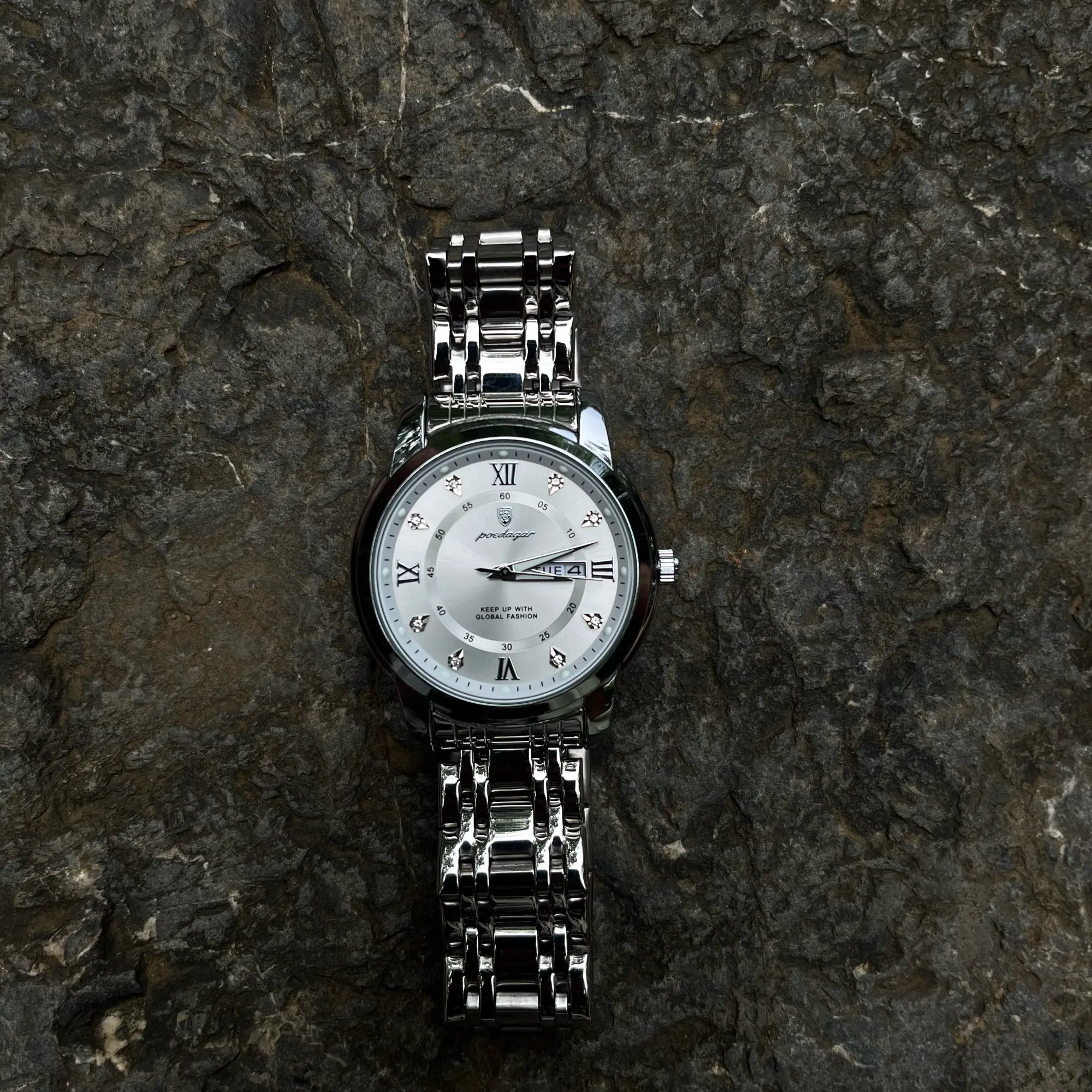 POEDAGAR Luxury Watch for Men photo review