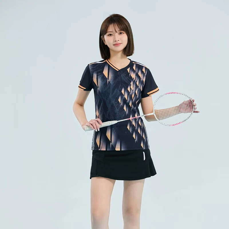 Women's Badminton Jersey New Tennis Shirt Competition Training Running Casual Ping Pong Golf Yoga Clothing For Women