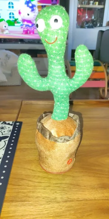 Intelligent Cactus Interactive Learning and Musical Toy for Kids to Dance Record and Speak with Fun photo review