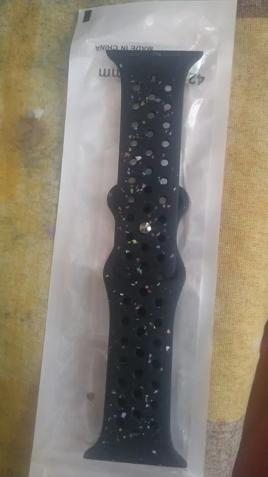 Correa para Apple Watch Band 46mm 44mm 49mm 45mm 40mm 41mm 38 42mm correa pulsera transpirable iwatch serie 10 8 SE 7 6 5 9 Ultra photo review