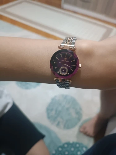 POEDAGAR Luxury Woman Wristwatch Elegant Waterproof Stainless Steel photo review