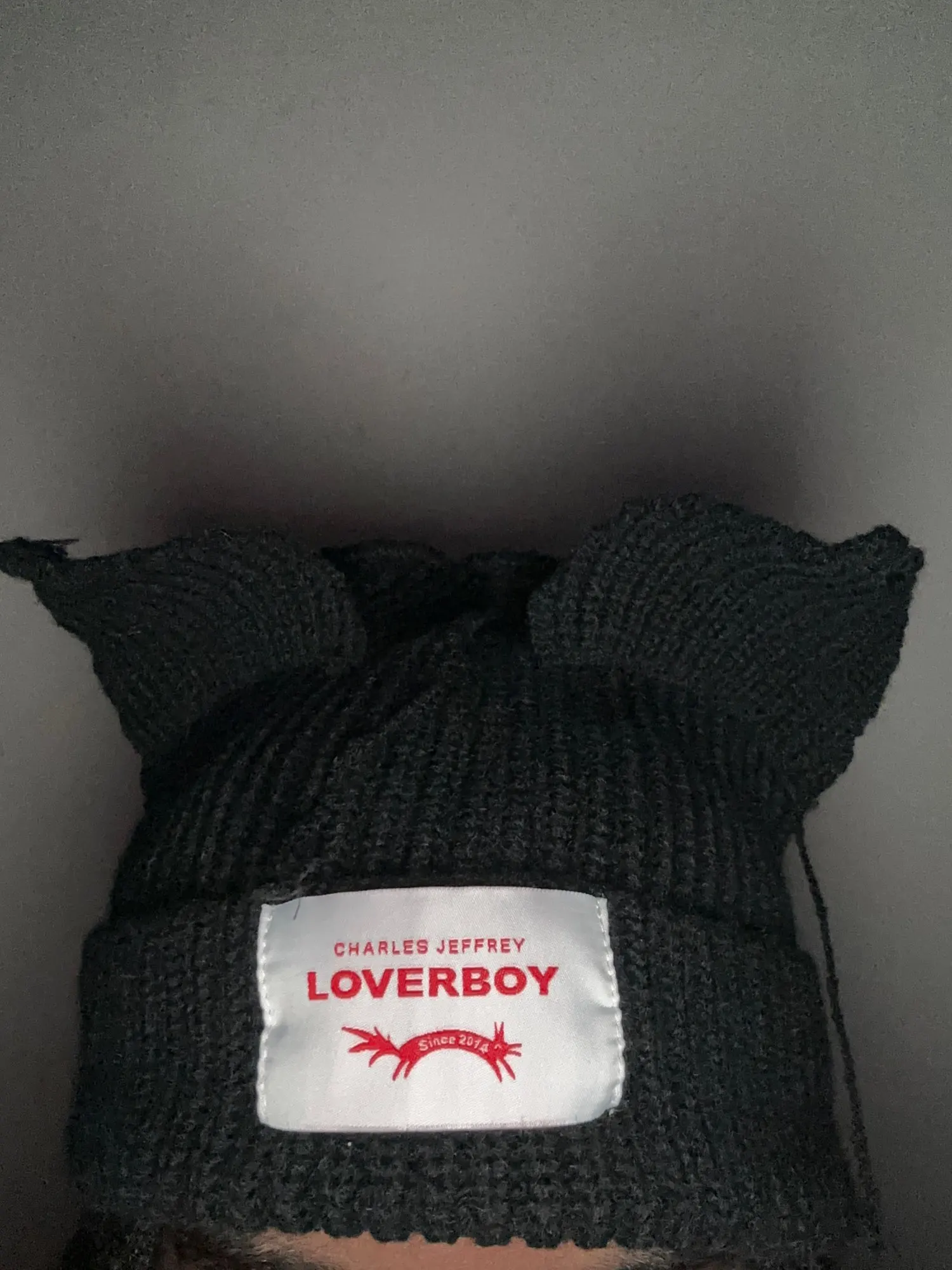 2022 Winter Skullies Cute Women Long ears fox Hat Crochet Knitted Hat Costume Beanie Hats Women christmas Gift Hip-hop Cap photo review