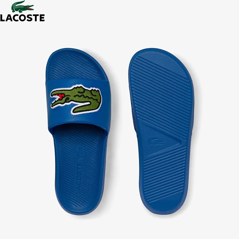 Original Lacoste Men Croco Printed Blue 