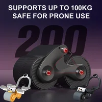 AB Roller Wheel Automatic Rebound Abdominal Muscle Training Fitness Elbow Support Abs Roller Wheel Core Exercise Equipment 5