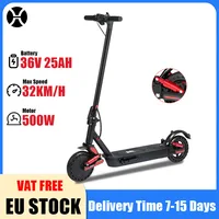 Trottinette électrique HX D06 500W avec batterie 36V 25Ah, pneus de 8,5 pouces, pliable, 32 km/h, double amortisseurs, E-Scooter 2