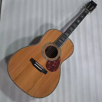 solid cedar wood top classcial/slot headstock OOO45 guitar 6 string top quality spanish guitar clearance