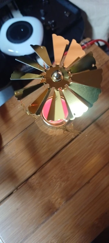 Metal Hot Rotating Candle Holder photo review