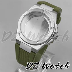 Engineer Style Luminous Watch Dial & Hands Set with Stainless Steel Case - 40mm - NH35 NH36 (Glass Back)