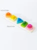 5 Sets Geometric Shape Sorting Stacking Toys, Early Learning Color & Shape Recognition Matching Toys 5