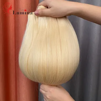 Fasci di capelli Super Double Drawn biondo miele affare biondo 613 fasci di tessuto dei capelli estensioni dei capelli umani brasiliani al 100%