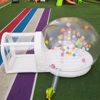 Inflatable Bouncing Bubble House Upgraded Version Inflatable Bubble Tent with Jumping Base Commercial Grade PVC Ballons House 4