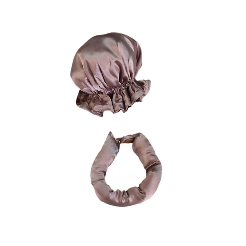 Heatless Curling Rod Silk Curls Hair Rollers Wave Form Curling Sleeping Headband Lazy Hair Curlers with Cap Styling Tools hair styling tool hair curling tools