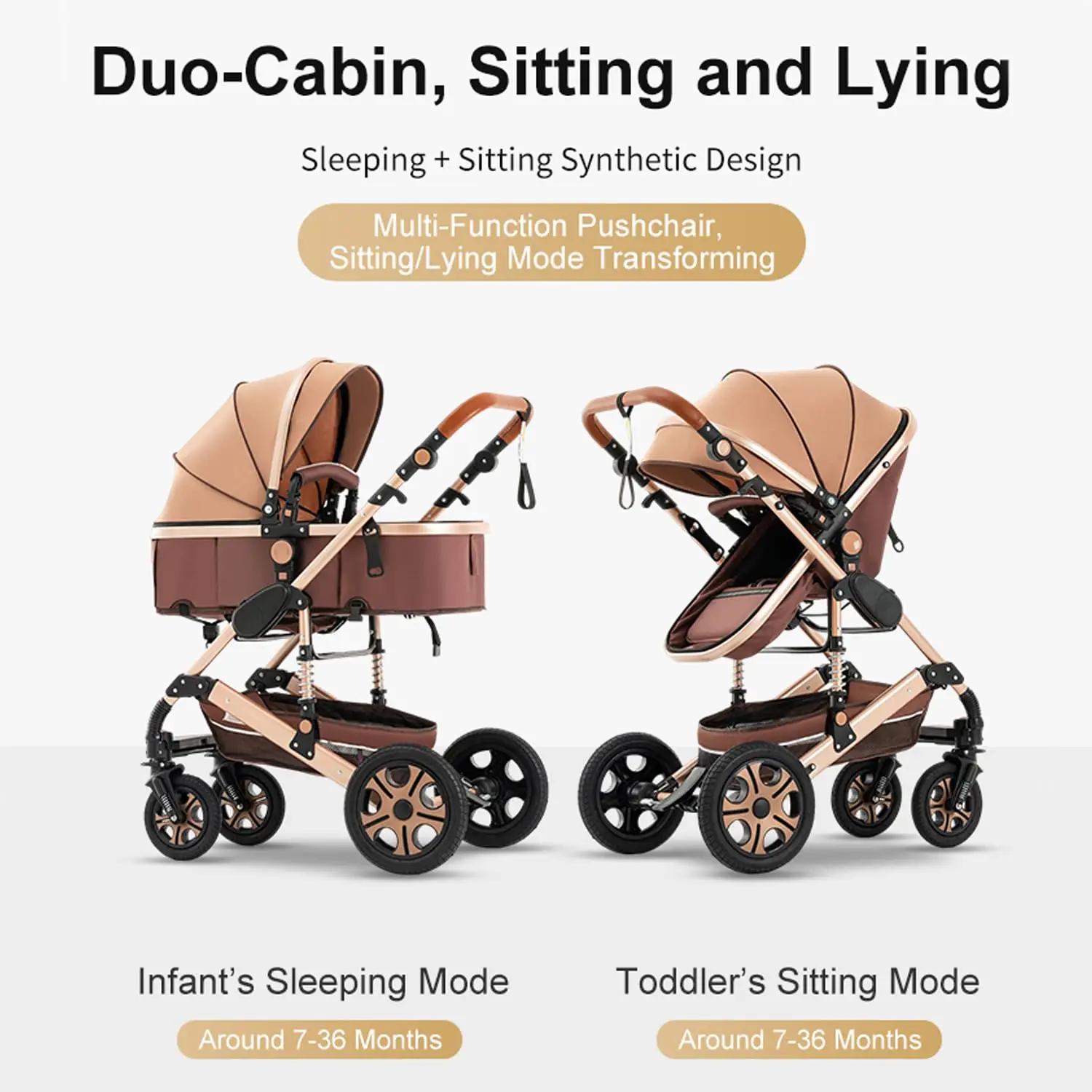 3-in-1 Baby Stroller 3