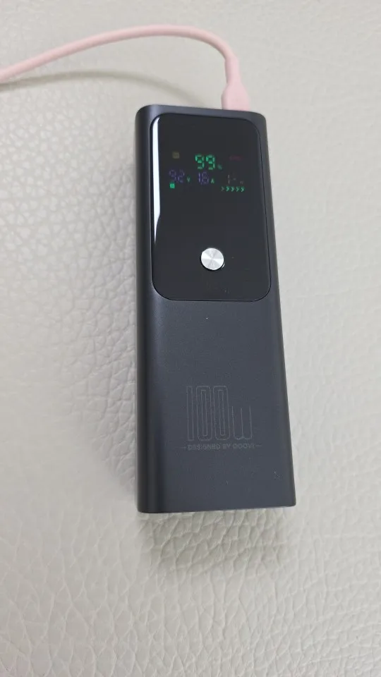 QOOVI PD 100W Power Bank 20000mAh External Battery Capacity Fast Charging Portable Charger Powerbank photo review