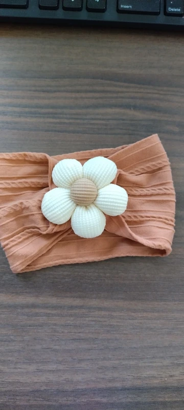 Cute Floral Nylon Baby Headband photo review