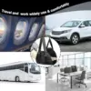 Airplane Footrest With Adjustable Strap, Portable Hammock Leg Rest, Perfect Travel Accessories 4