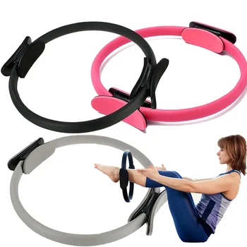 Pilates Ring, Home Resistance Trainer, Slim Thighs, Open Shoulders, Beautify Back, Yoga Magic Ring Shaping Tool