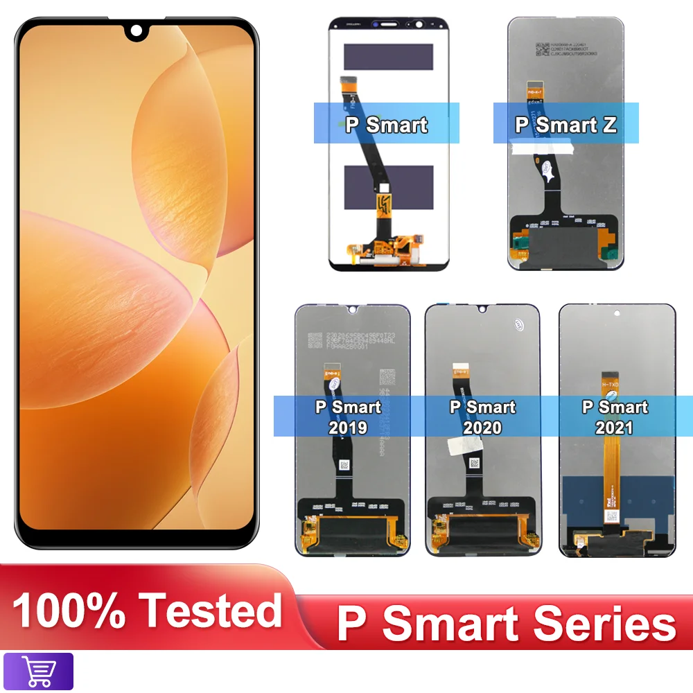 Per Huawei P Smart 2021 2020 2019 Lcd Ppa-Lx1 Lx2 Display Per Huawei P Smart Z Display Y9 Prime 2019 Stk-Lx Parti Di Ricambio